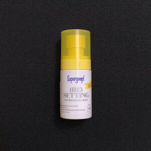 SUPERGOOP Resetting Refreshing Mist SPF 40 — Hydrating Sunscreen Spray — 1 oz